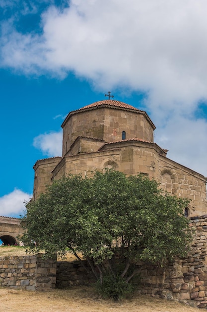 Jvari monastery in georgia