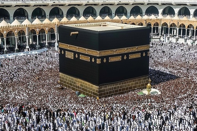 Kaaba for hajj mabroor in mecca saudi arabia