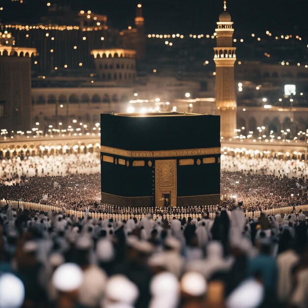 Kaaba in Mecca Saudi Arabia