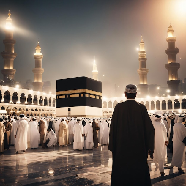 Kaaba in Mecca Saudi Arabia