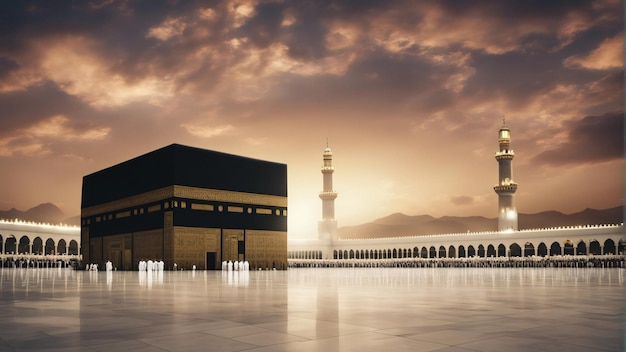 Kaaba in Mecca Saudi Arabia