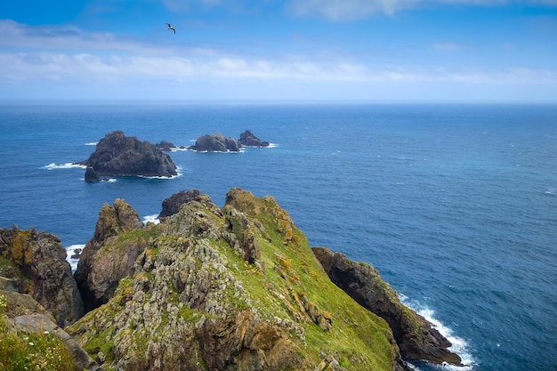 Kaap Ortegal kliffen en Atlantische Oceaan Galicië Spanje