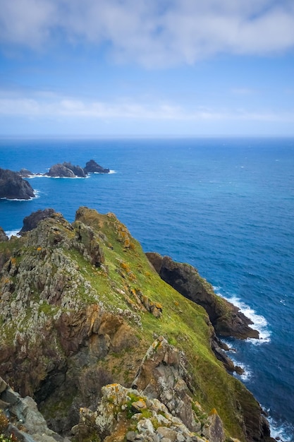 Kaap Ortegal kliffen en Atlantische Oceaan Galicië Spanje