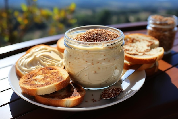 Kaars met kaneelcrème