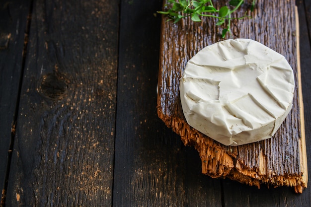 kaas Camembert of Brie Menu concept