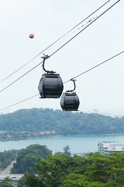 kabelbaan in singapore.