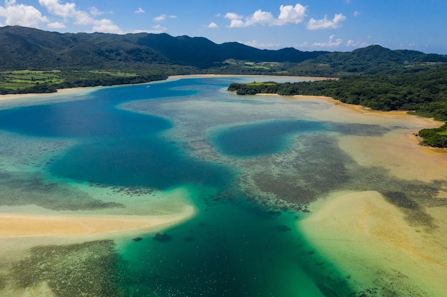 Kabira Bay in ishigaki island of Japan