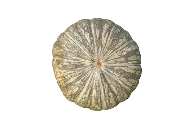 Kabocha pumpkin isolated on white background