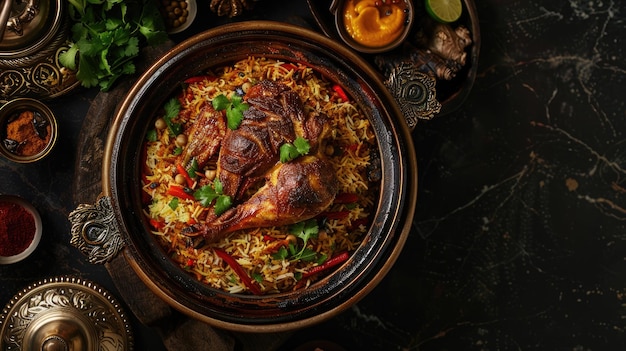 Kabsa Grandeur A Rich Tapestry of Arabian Culinary Art