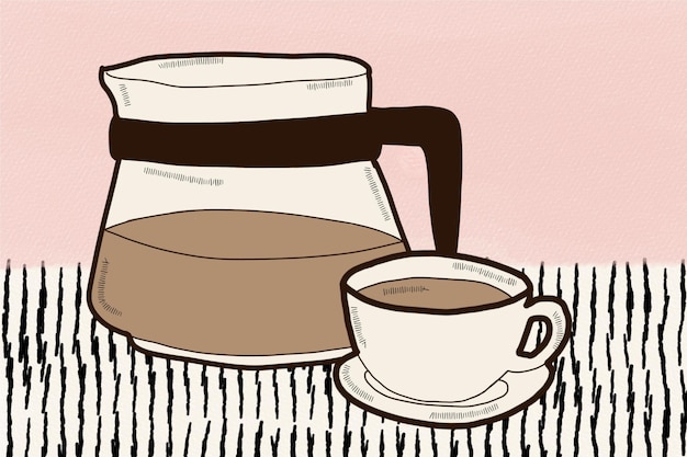 Kaffee reis ansichtkaart set