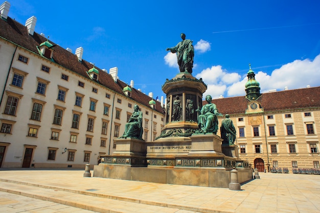 Kaiser franz monument in vienna