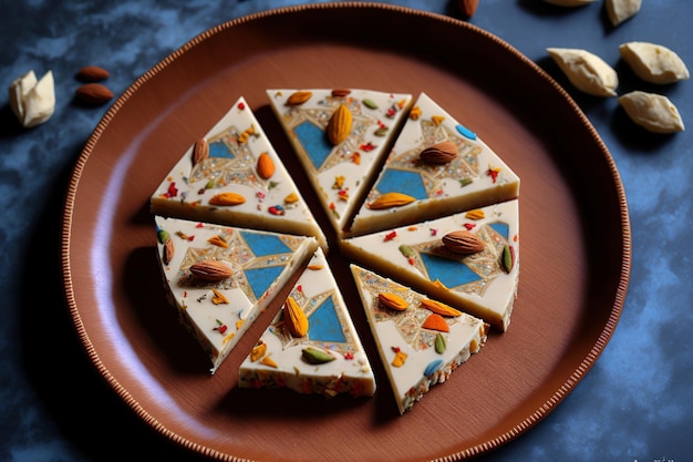 KAJU KATLI MADE WITH MILK AND DRY FRUITS