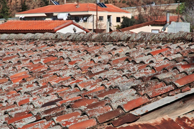 Villaggio di kakopetria nelle montagne di cipro