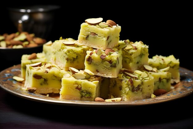 kalakand burfi is an Indian milk based sweet that is also known as alwar mawa qalaqand barfi