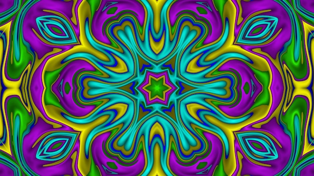 kaleidoscoop patroon ontwerp mandala motieven