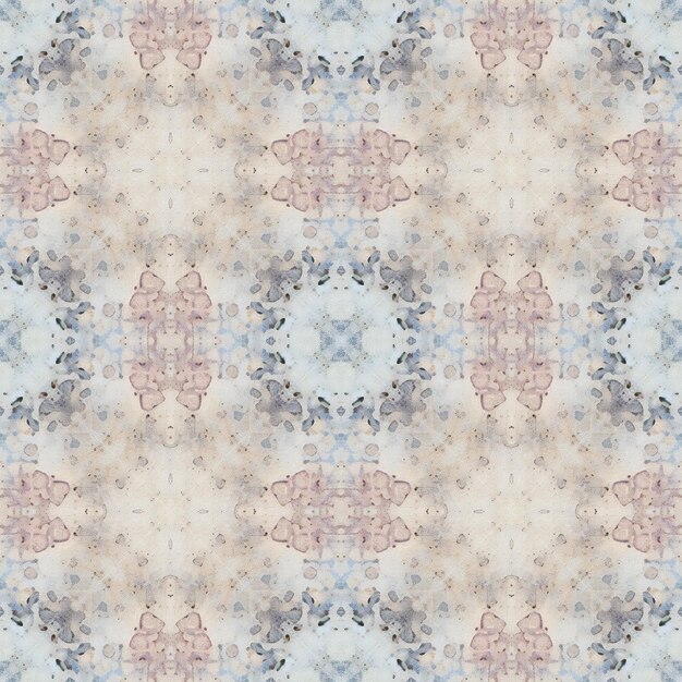 Kaleidoscope of color with beautiful ornamental Seamless pattern