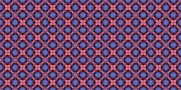 Kaleidoscope of color with beautiful ornamental Seamless pattern