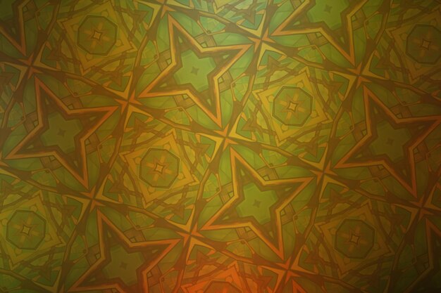 Kaleidoscope of color with beautiful patterns Beautiful background