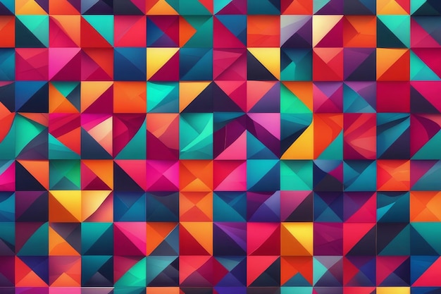 A Kaleidoscope of Colorful Shapes