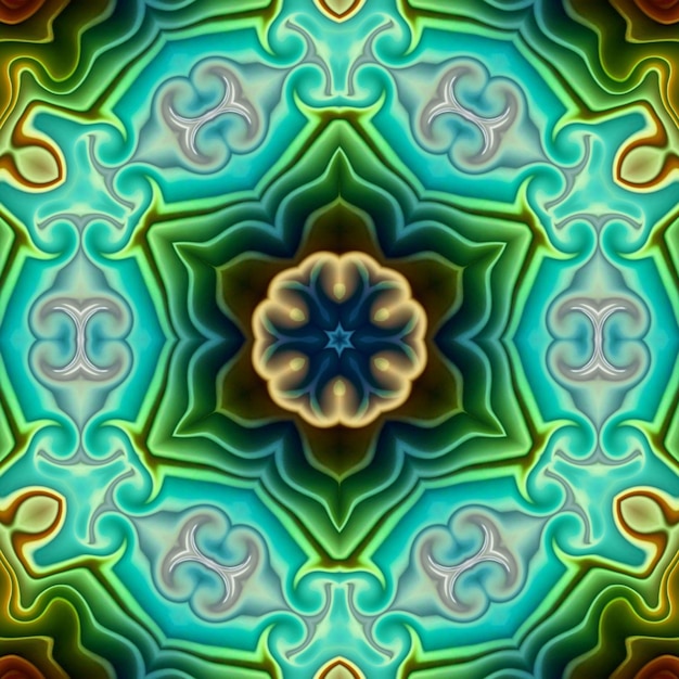 A kaleidoscope of colors is made up of a kaleidoscope.
