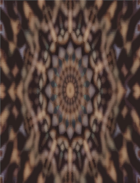 A kaleidoscope of pixels shifting from light to dark in a mesmerizing pattern