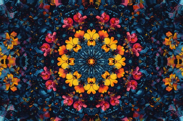 Photo kaleidoscopebackground