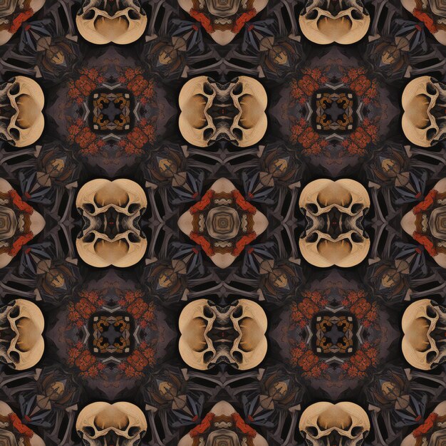 Kaleidoscopic ornamental seamless texture or background For eg fabric wallpaper wall decorations