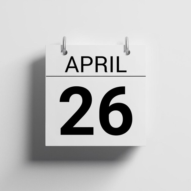 Kalender van dagen met de datum 1 april