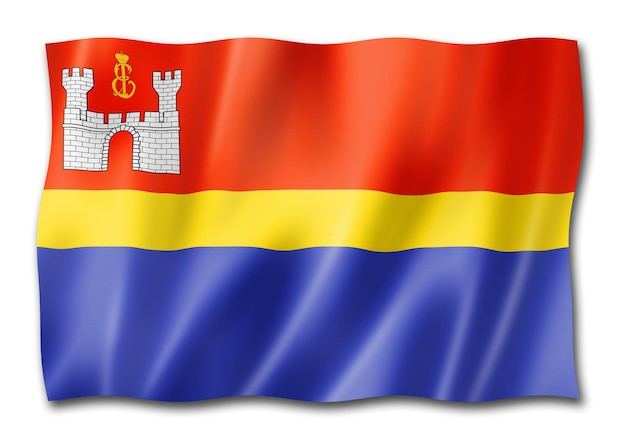 Kaliningrad state Oblast flag Russia