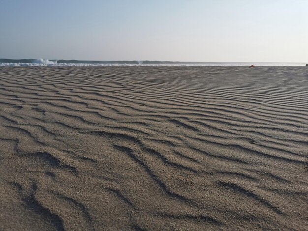 Kalm en zand.