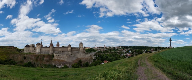 Foto castello di kamianets-podilskyi in ucraina