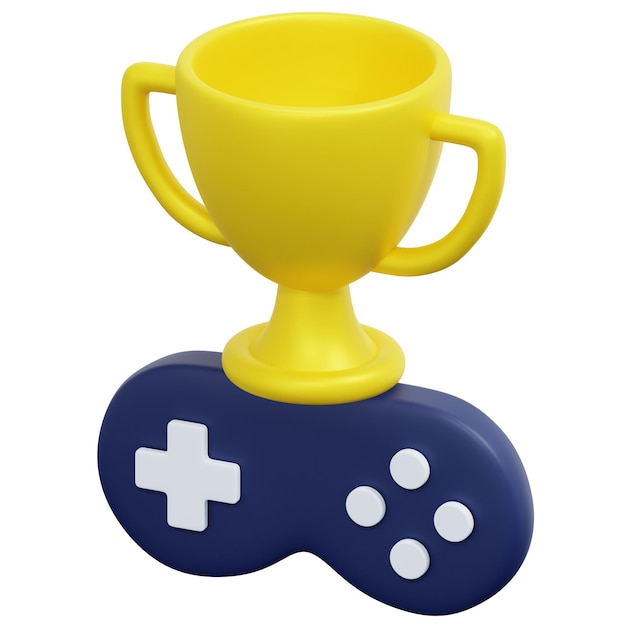 kampioenschap 3d render pictogram illustratie