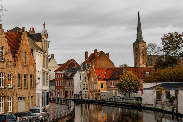 Kanalen van de oude stad Brugge