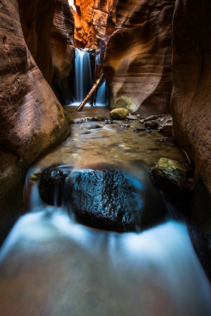 Kanarra Creek-spoor in Utah