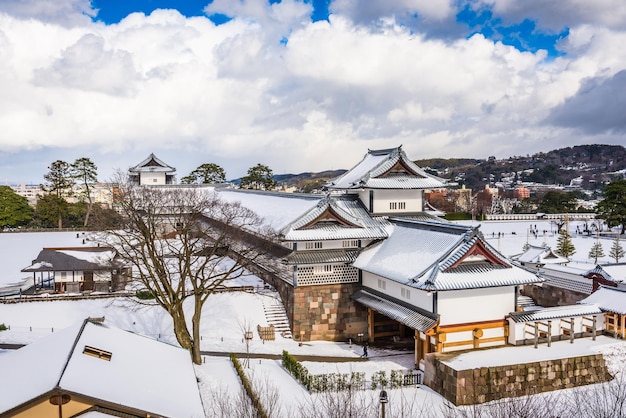 Photo kanazawa japan at kanazawa castle