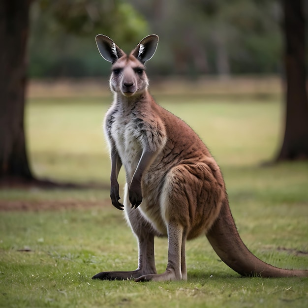 Kangaroo generated by AI