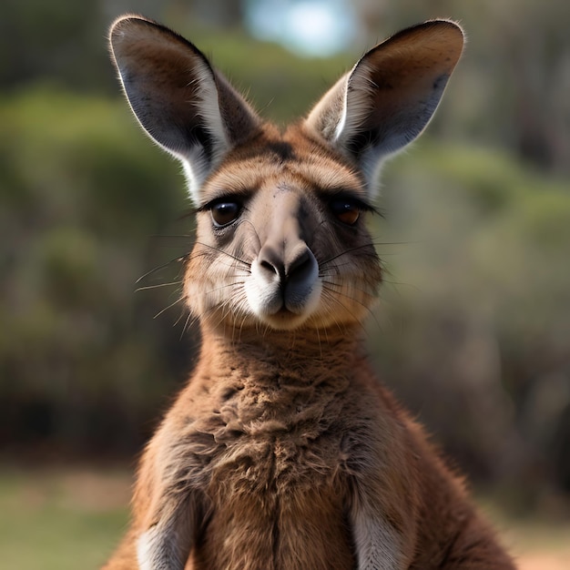 Kangaroo generated by AI