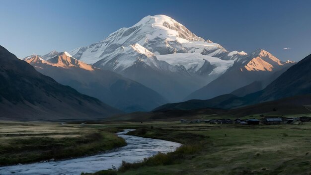 Kangchenjunga mountain view