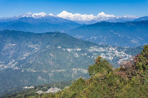 Photo kangchenjunga view, gangtok