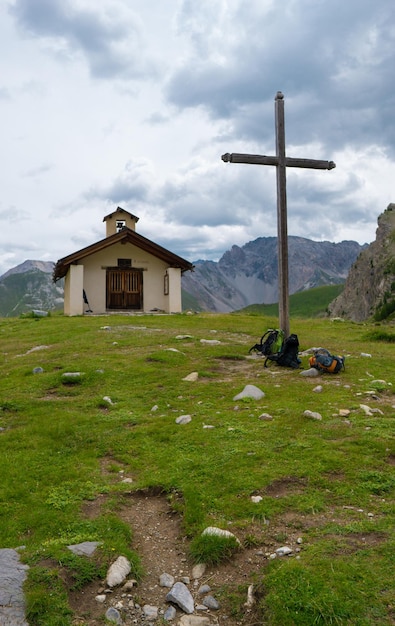 Kapel in de Franse alpen