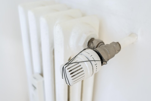 Kapotte thermostatische radiatorkraan