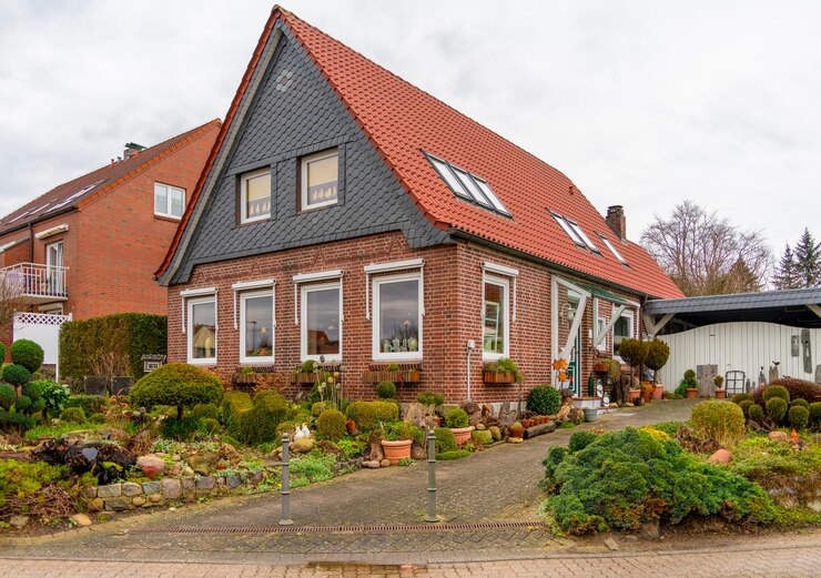 Foto kappeln in noord-duitsland