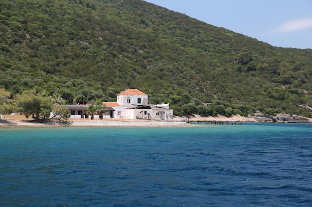 Karaada Island in Aegean Sea Bodrum Turkey