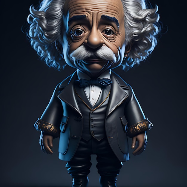 Karakterportret van Albert Einstein