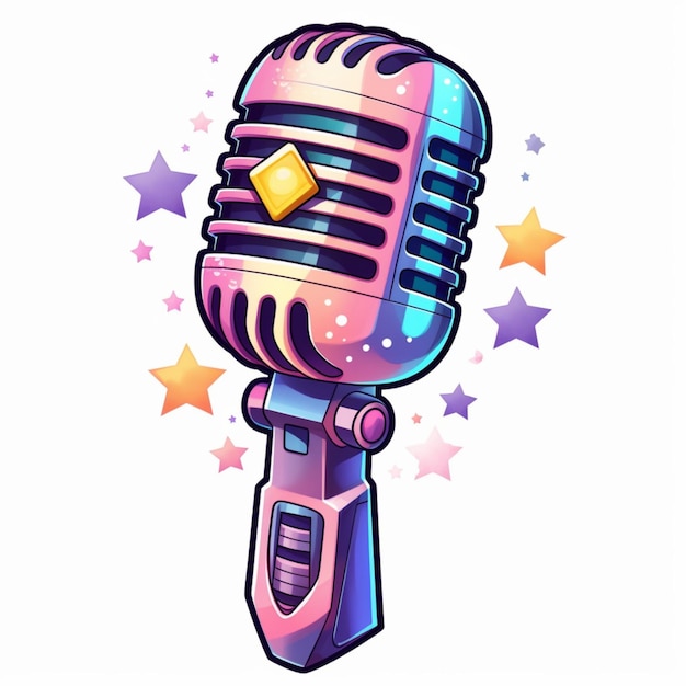 Karaoke illustration