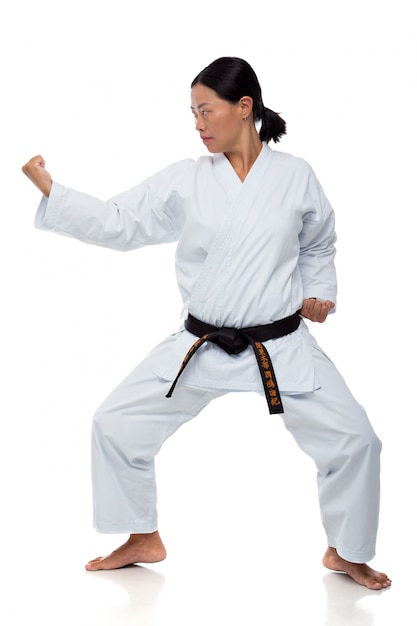 Karate positie