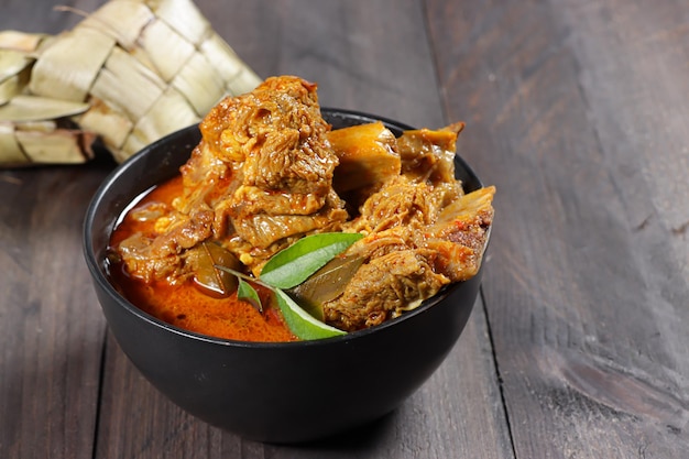 Kari iga sapi or Gulai iga sapi is Indonesian rib beef curry