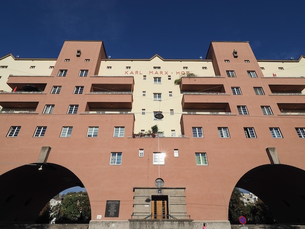 Edificio karlmarxhof a vienna