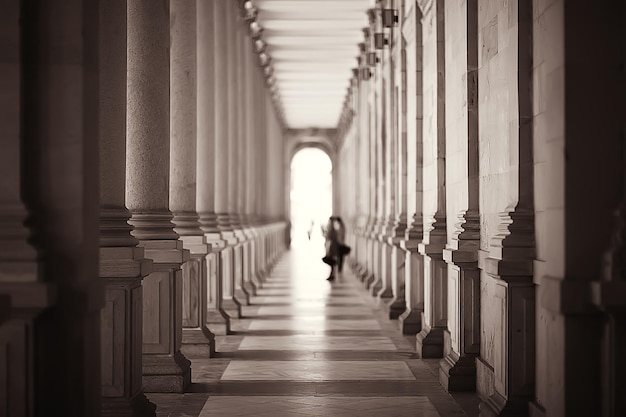 Karlovy Vary Czech Republic /チェコ人の観光客の眺め、KarlovyVaryの風景都市の眺め