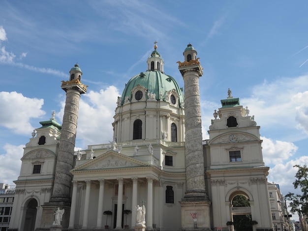 Церковь Карлскирхе в Вене